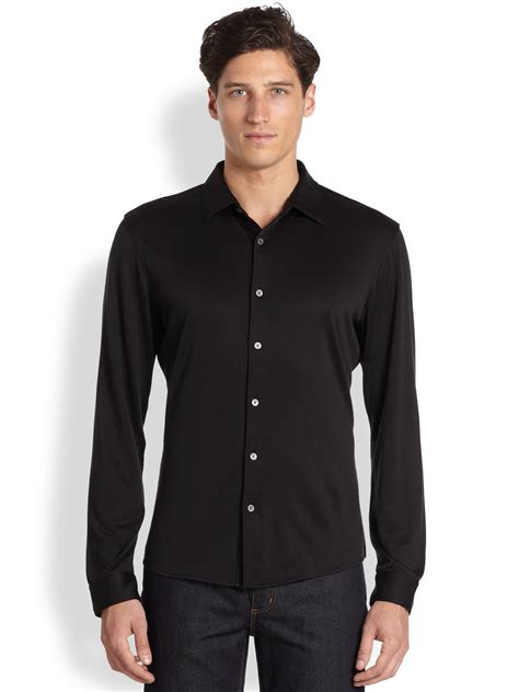 michael kors men's sweatshirt|michael kors black shirt men.